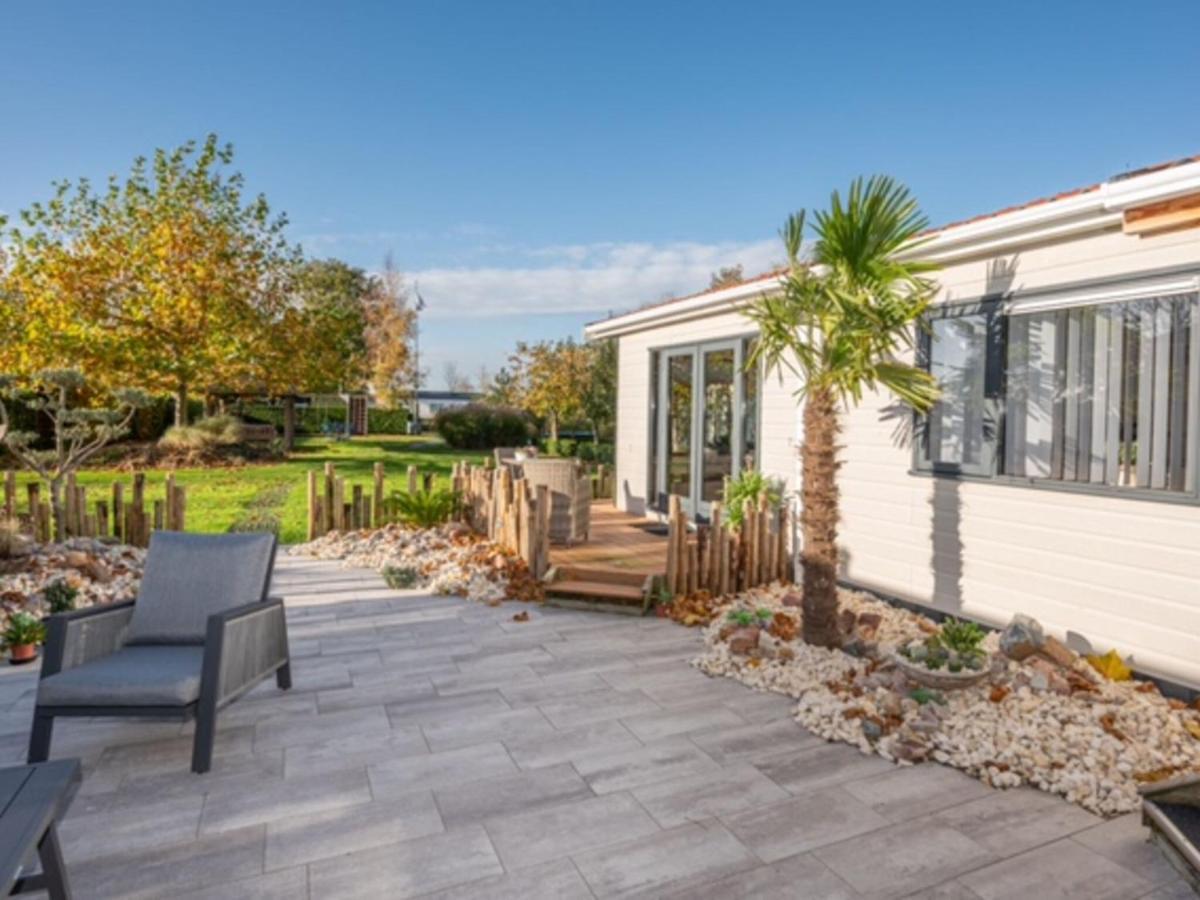 Chalet Sea Rocks With View And Garden Goedereede 외부 사진